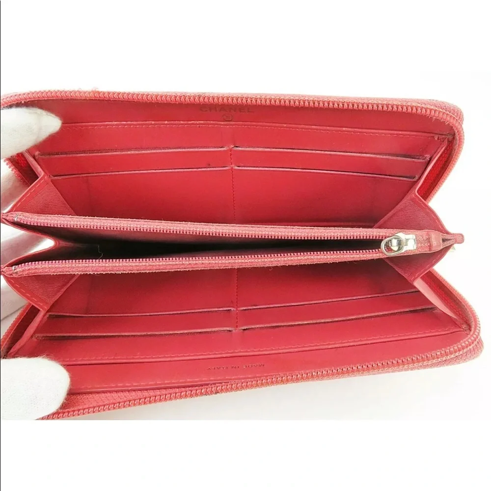 💗 CAVIAR 💗 zippy chanel wallet - Picture 6 of 16